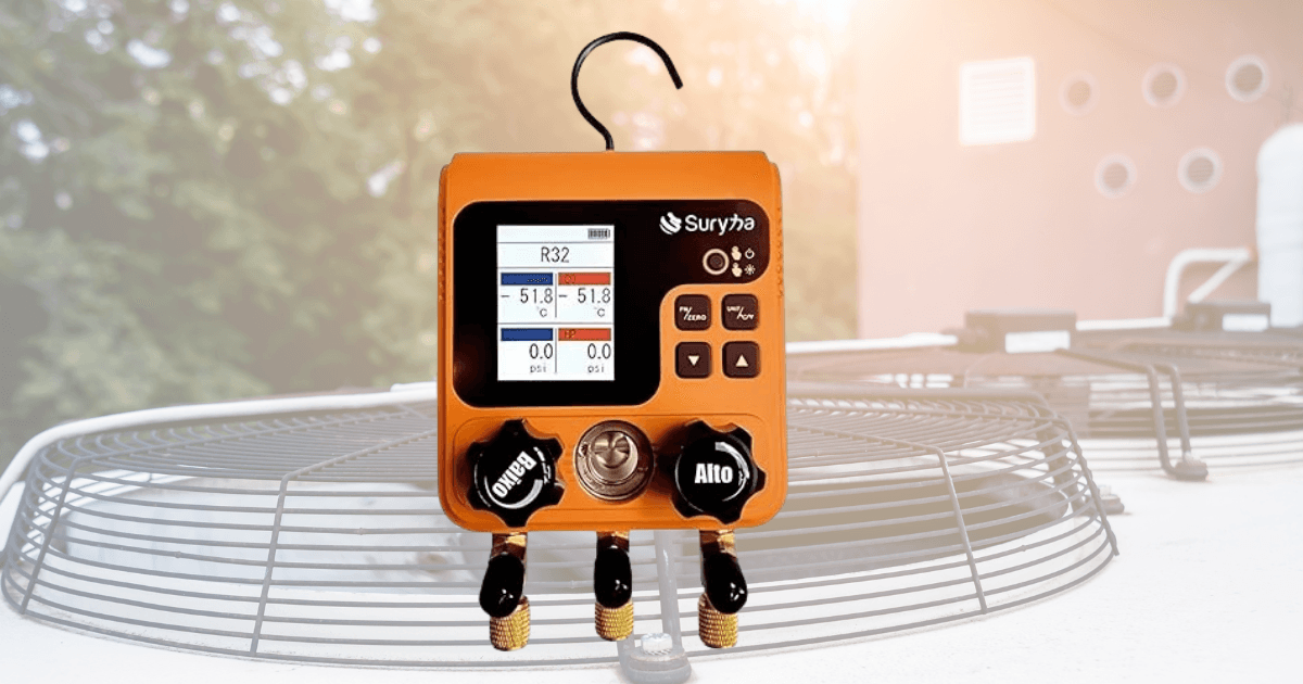 Conheça o Manifold Digital Smart Suryha e descubra como essa ferramenta inteligente pode otimizar seu trabalho, aumentar a precisão e economizar tempo em sistemas de refrigeração e ar-condicionado.