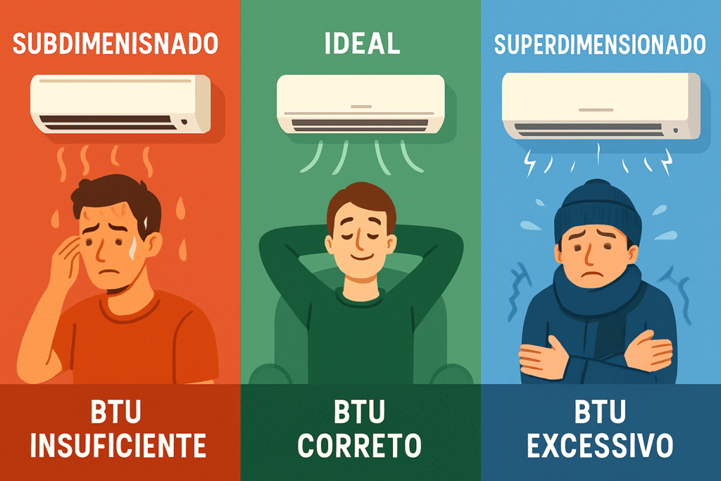 Como calcular a quantidade de BTUs ideal para meu ambiente