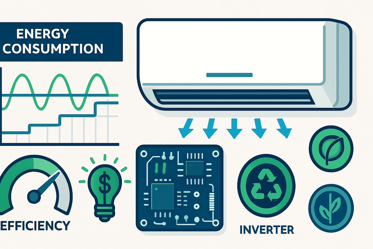 Tecnologia Inverter e Eficiência Energética