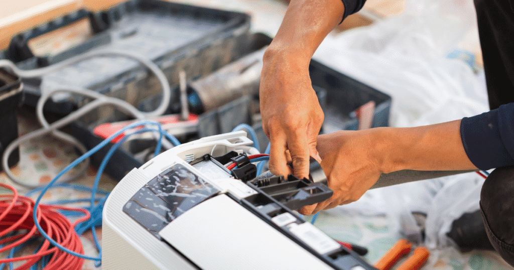 Instalação Elétrica Para Ar-Condicionado Split: Guia Técnico Completo 2025 1 Instalação Elétrica Para Ar-Condicionado