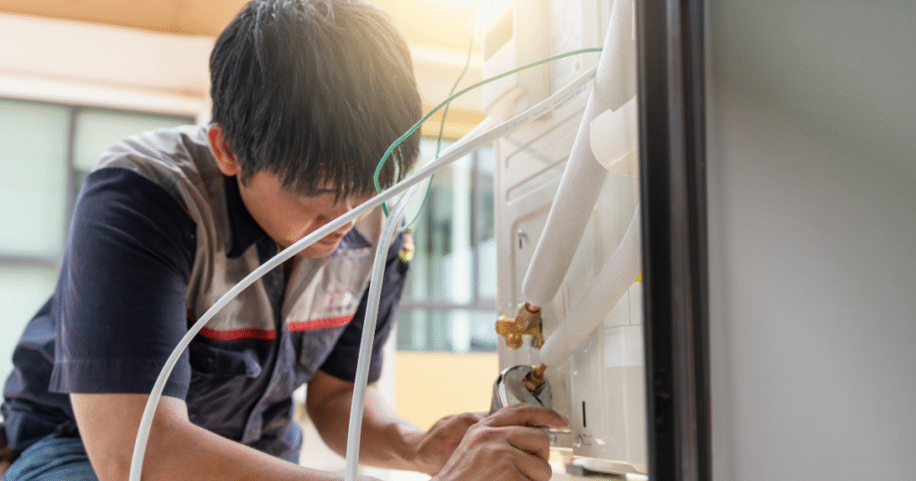 instalação e manutenção de ar-condicionado